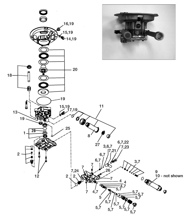 PK16862 pump parts